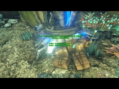 ARK Official PvP Tek Skiff Metal Farming on Aberration