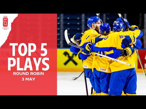 Хоккей Top 5 Plays: Day 5 | 2024 #mensworlds Division 1B