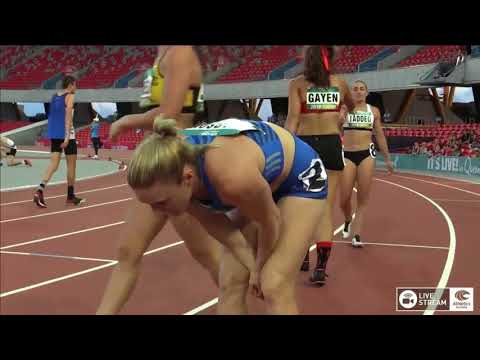 Womens 100m Hurdles - Heat 3 - Australian Athletics Championships 2018