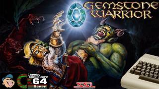 GEMSTONE WARRIOR – Commodore 64 (1985) | SSI’s Dungeon-Maze Action-Adventure Classic