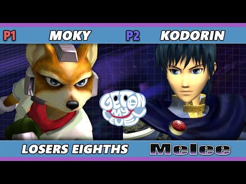 GOML 2023 Top 8 - moky (Fox) Vs. KoDoRiN (Marth) Smash Melee - SSBM