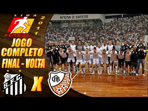 SANTOS CAMPEÃO! JOGO COMPLETO Santos X Carlos Barbosa | FINAL | Jogo de Volta | Liga Futsal 2011