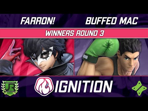 Farron! (Sephiroth, Joker) vs Buffed Mac (Little Mac) - Ignition 280 WINNERS ROUND 3