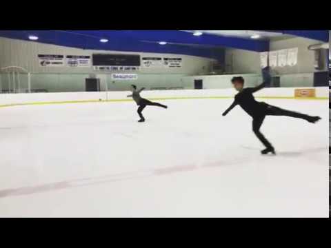 Nathan Chen: 2 worst triple axelers in the ISU comin at ya😜😂 Patrick Chan vc: Alex Shibutani🎥