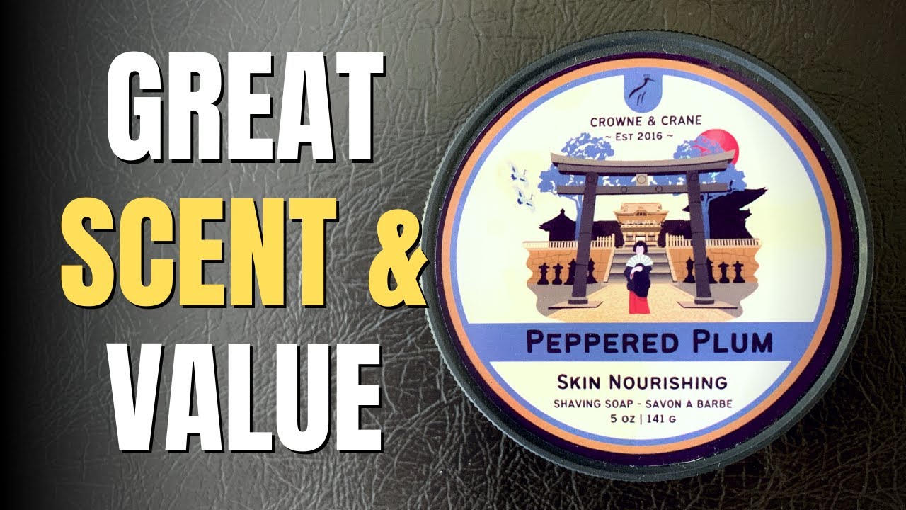 Crowne and Crane Peppered Plum | Great Scent & Value