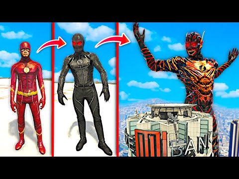 Upgrading FLASH To GOD FLASH In GTA 5.. (Mods)