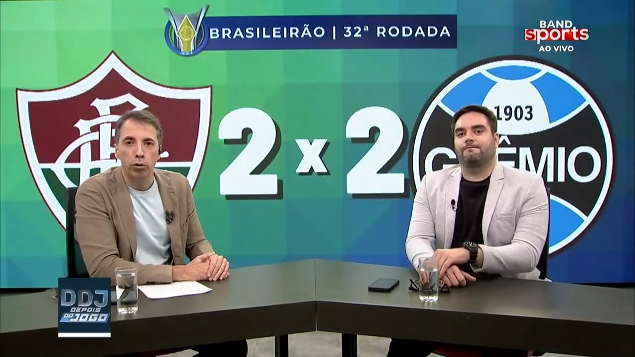 FLUMINENSE 2 X 2 GREMIO IMORTAL ARRANCA EMPATE NO FIM COM GOL DE REINALDO PELO BRASILEIRÃO 2024