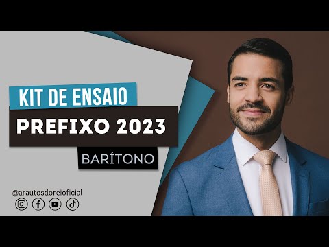 @arautosdoreioficial - Barítono - Prefixo 2023 | Kit de Voz