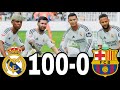 FC 24 -MESSI RONALDO NEYMAR & MBAPPE | ALL STARS |  REAL MADRID 100-0 MANCHESTER UNITED