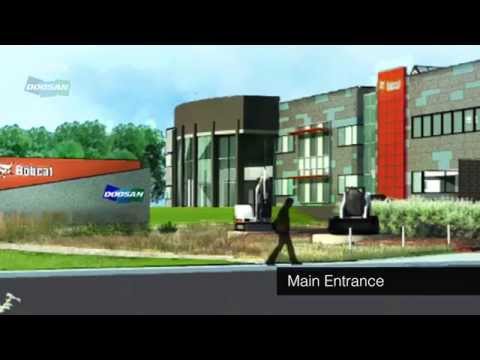 Architectural concepts — Bobcat and Doosan headquarters expansion, West Fargo, North Dakota