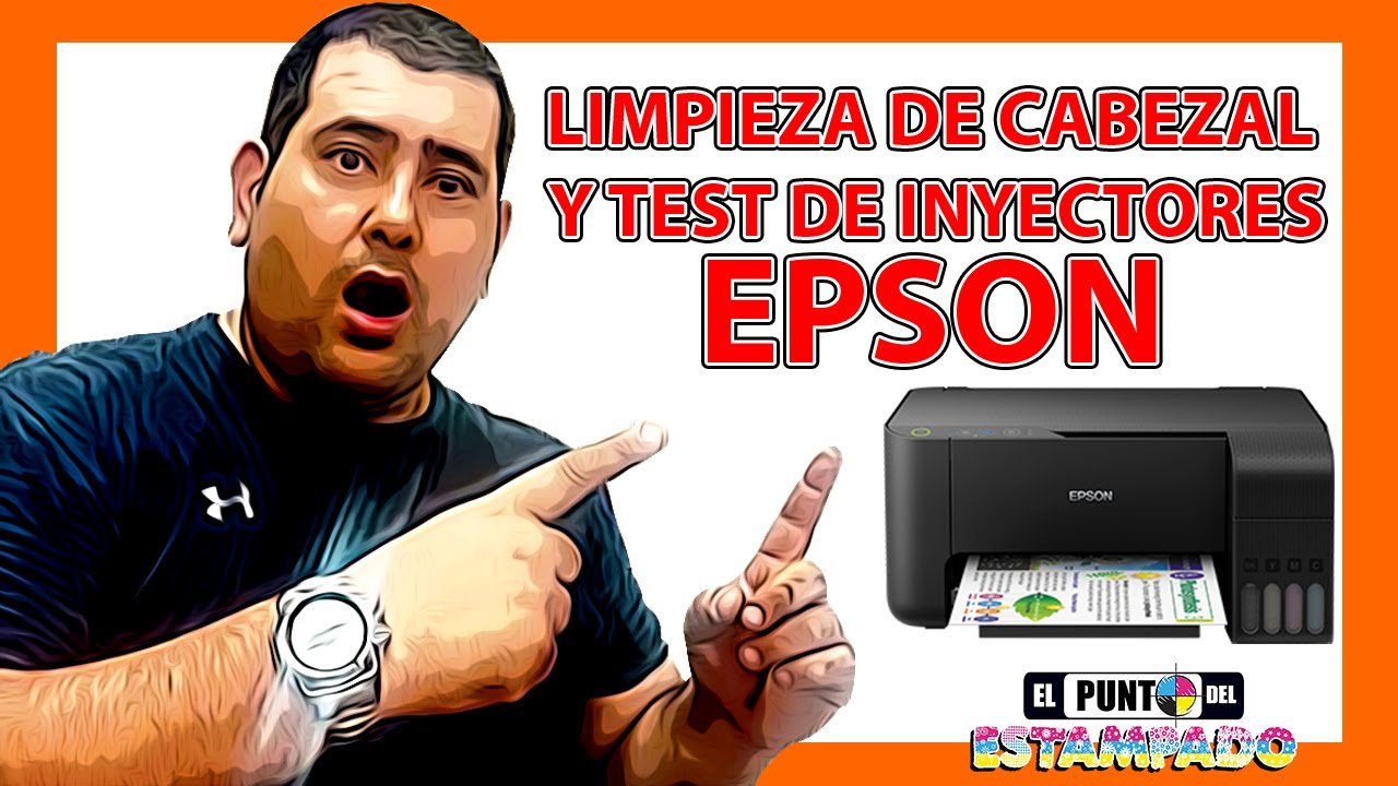 Limpieza de CABEZALES y test de INYECTORES 🖨 - EPSON para Principiantes 🤙