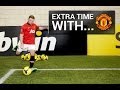 Man Utds Wayne Rooney takes on the bwin.
