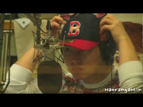 [Fancam] 121210 Sukira Sungmin - 슈키라 시작 전, 밍디 뭐해요?ㅋ