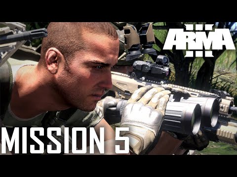 ARMA 3 Campaign walkthrough [ 2K 60+fps ] East Wind Mission 5 - Radio Silence