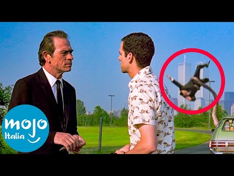 Top 10 Funniest HIDDEN BACKGROUND SCENES in MOVIES!