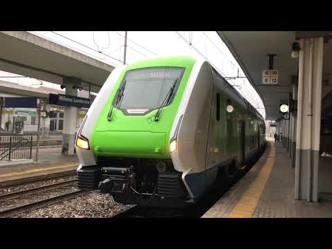 Viaggio a bordo del Caravaggio ETR 421 sulla linea Milano - Pioltello - Bergamo