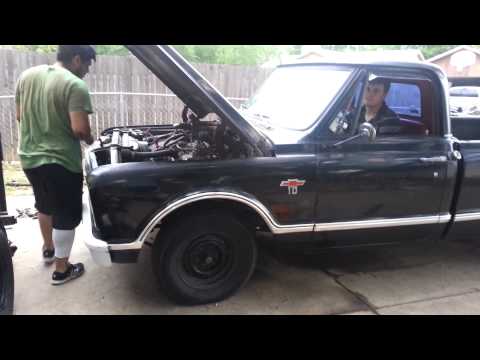 1967 Chevy C10 with long tube headers