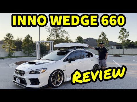 INNO Wedge 660 Roof Box REVIEW !!! SHOULD YOU GET IT!?
