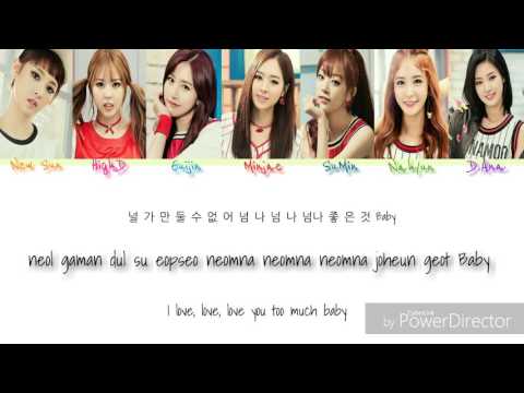 Sonamoo - I Like U Too Much (color coded lyrics - han/rom/eng)