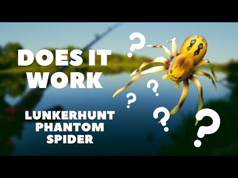 Lunkerhunt PHANTOM SPIDER lure | DOES IT WORK?? | Product Review