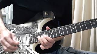 Y&amp;T/Contagious　guitar solo cover