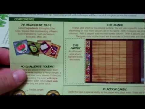 WASABI! Board Game Unboxing