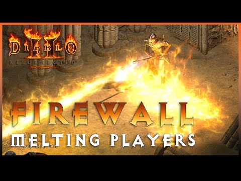 Firewall Sorceress Melts BattleNet Players in Diablo 2 Resurrected Beta (D2R)