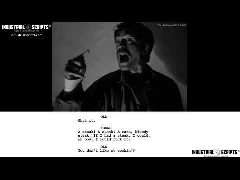 Classic Movie Scenes: THE LIGHTHOUSE (2019) // Hark! Triton! Hark! // Script-to-Screen