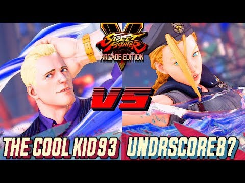 SFV AE 💥 THE COOL KID93 (Cody) VS UNDRSCORE87 (Cammy) 🔥FIRST TO 5🔥