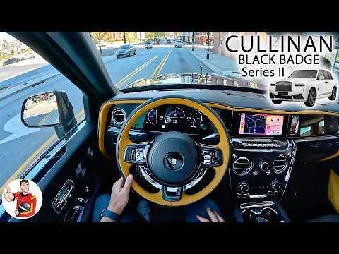 Thumbnail for Posh Power // 2025 Rolls-Royce Black Badge Cullinan Series II First Drive (POV) by Rolls-Royce Cullinan