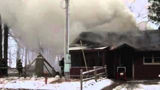 Beacon Shores Resort Cabin Fire