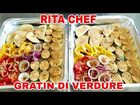 GRATIN DI VERDURE AL LIMONE E BASILICO⭐RITA CHEF | Sfizioso.