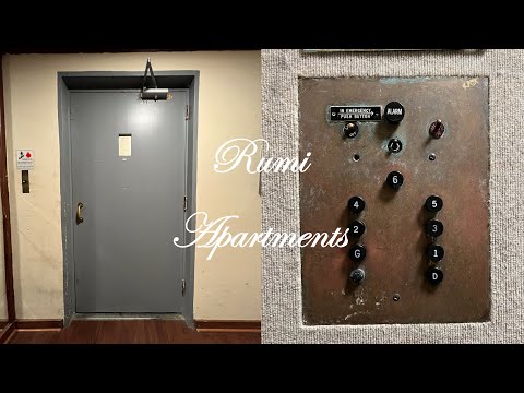 Amazing Vintage OTIS Traction Swing Door Elevator - The Rumi Apartments - Berkeley, CA