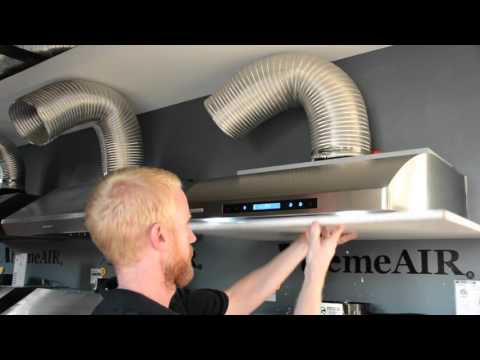 PX14-U (30,36) XtremeAir USA Slim Under Cabinet Range Hood