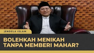 Download lagu Sahkah Pernikahan yang Tidak Menggunakan Mahar? | Jendela Islam mp3