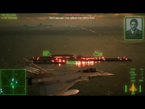 Ten Million Relief Plan S-Rank - Ace Mode: Ace Combat 7 DLC Mission 3 [Rafale M] -Strider-