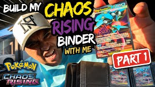 Building my Chaos Rising binder 