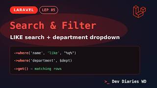 Download lagu Laravel listing with select and get , LIKE Search & Dynamic Dropdown Explained mp3
