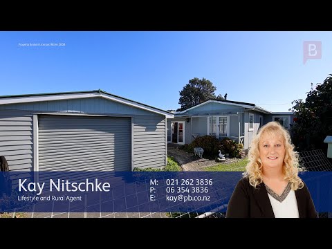 12 Beach Street, Tangimoana, Manawatu, 2 રૂમ, 1 બાથરૂમ, Lifestyle Property