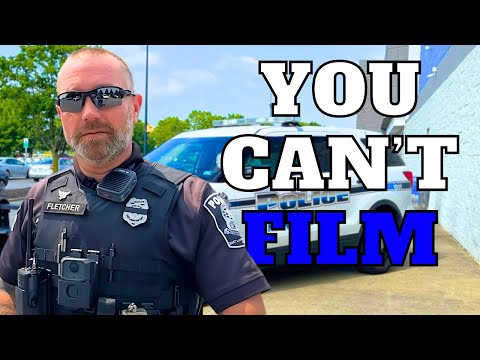 Clueless Cops Try To Stop Man Filming In Public Parking Lot Then Get Dismissed...