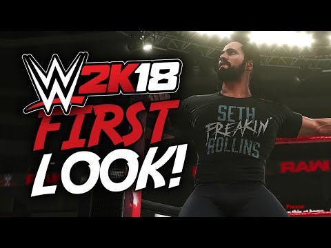 WWE 2K18 FIRST LOOK!! SCREENSHOTS & IN GAME MODELS!!