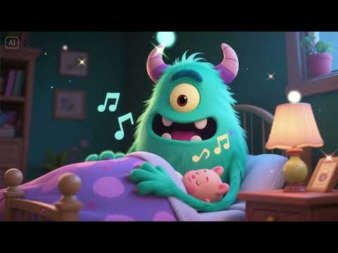 The Lullaby Monster 💤 | Calm Your Kids to Sleep with a Gentle Song