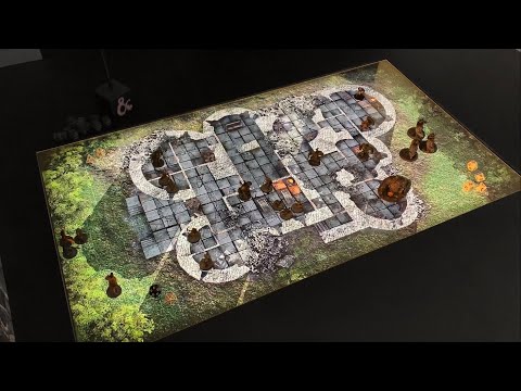 Cragmaw Castle Animated Map - Day / Night versions - Free D&D Fan Content