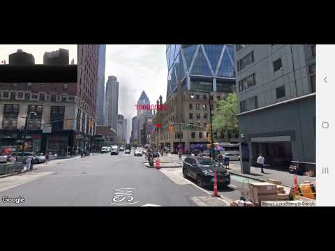 Street View with Depth Map
