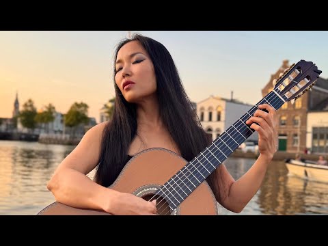 Recuerdos (Eduardo Díaz) | Classical Guitar Thu Le 