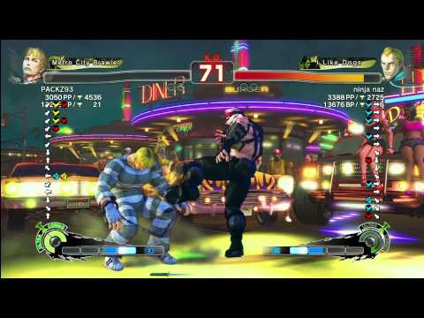 PACKZ93 [Cody] vs ninja naz [Abel] SSF4 Arcade Edition