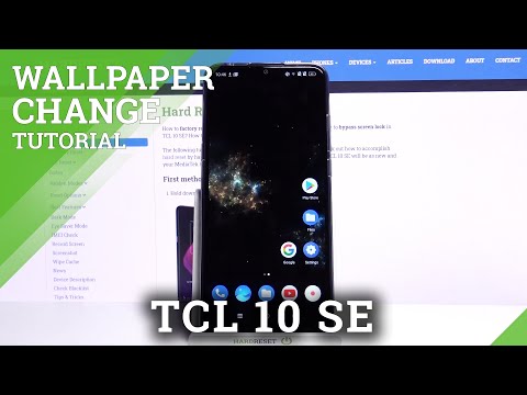 How to Install Live Wallpaper – Apply Galaxy Theme on TCL 10 SE
