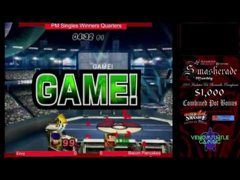 Smasherade 1 Project M Singles Winners Quarters Envy vs BaconPancakes