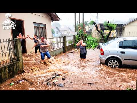 Ivaiporã (PR): Moradores Sofrem com Chuva Torrencial e Enxurrada