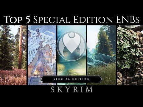 MY TOP 5 ENB LIST | Skyrim SE Ultra High Photoreal Graphics | Nvidia GTX 1080